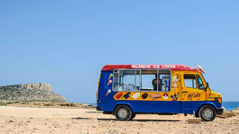 stylish food truck